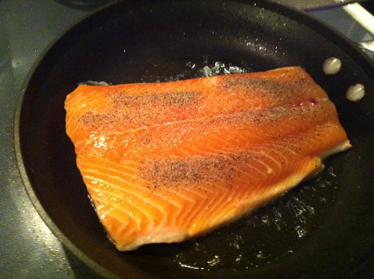 Crispy Salmon with Carrot-Ginger Vinaigrette