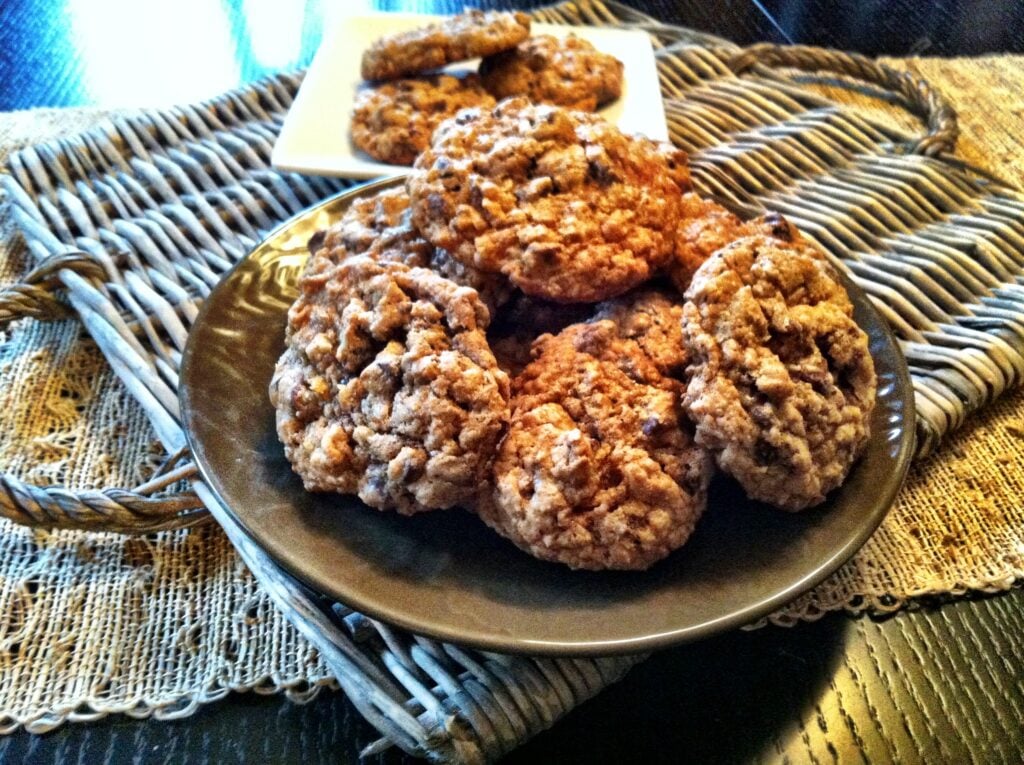 Whole Wheat Oatmeal Chocolate Chip Cookies {and a debate hangover}