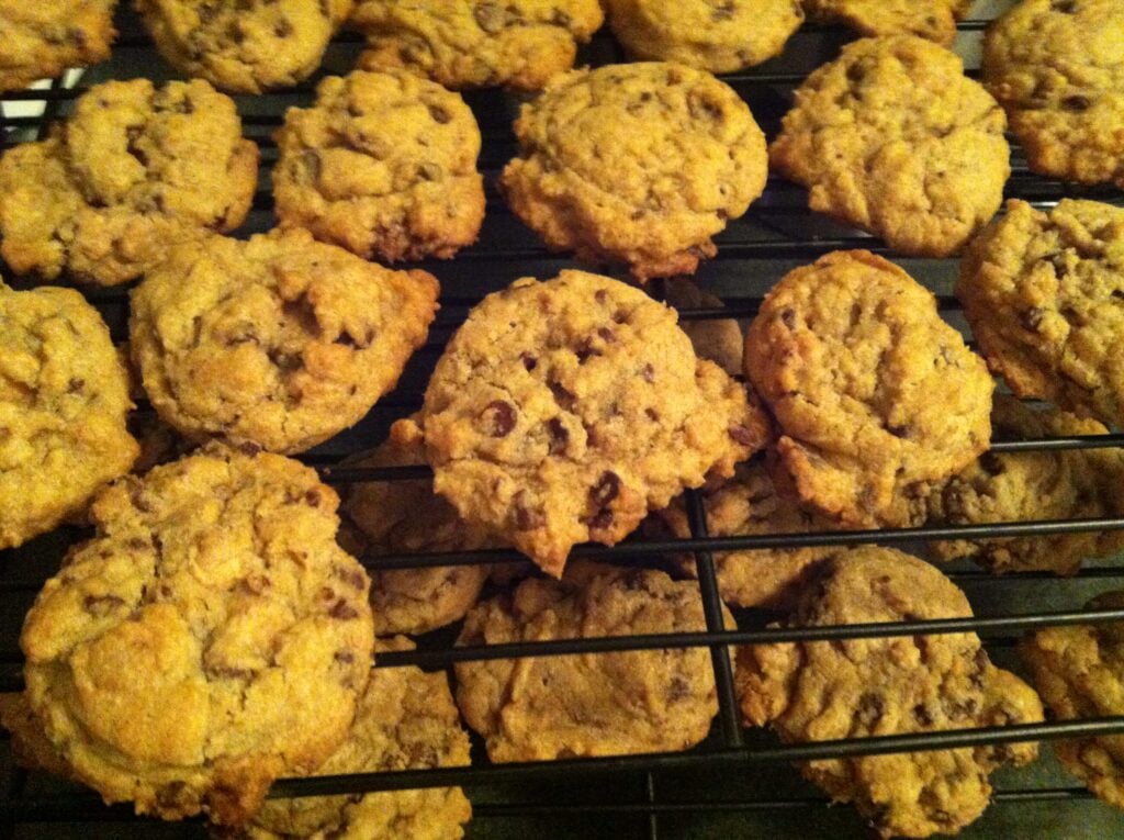 Chocolate and Peanut Butter Chip Cookies