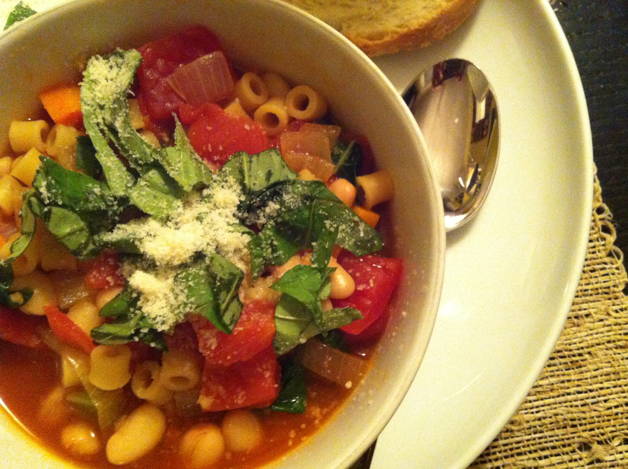 Easy Minestrone Soup