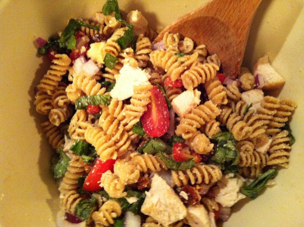Bistro Chicken Pasta Salad + A Trader Joe’s Giveaway