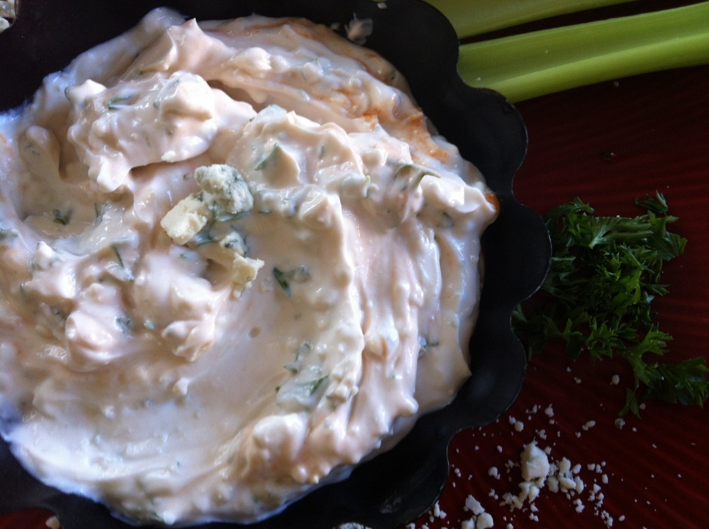Buffalo Dip {the healthier version}