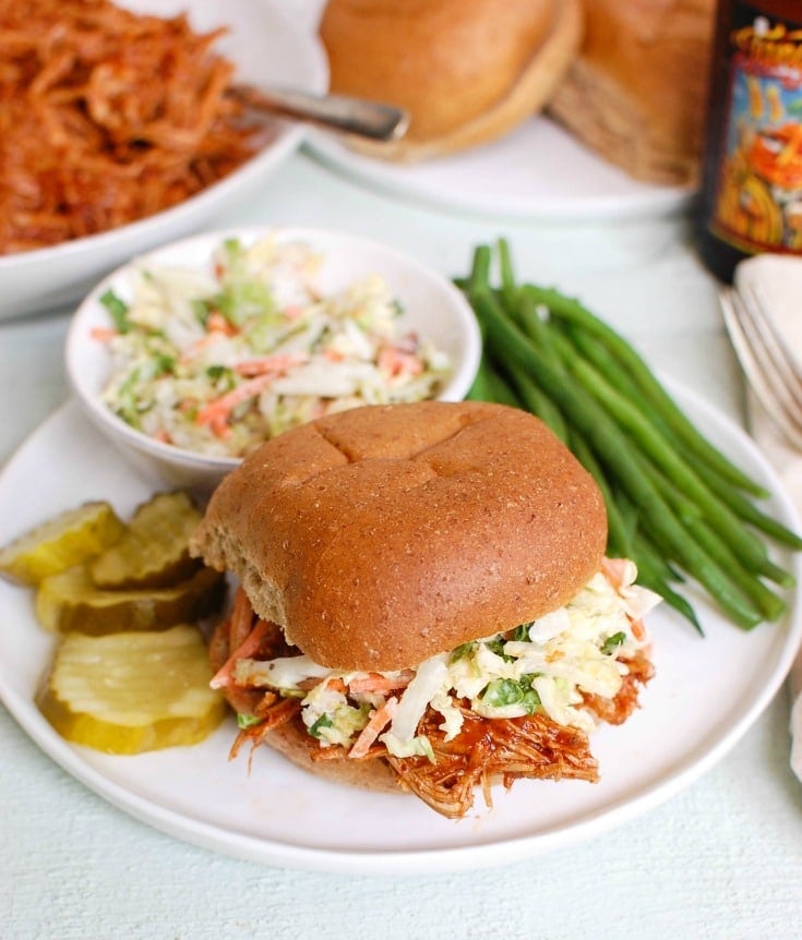Slow Cooker Barbecue Pulled Pork