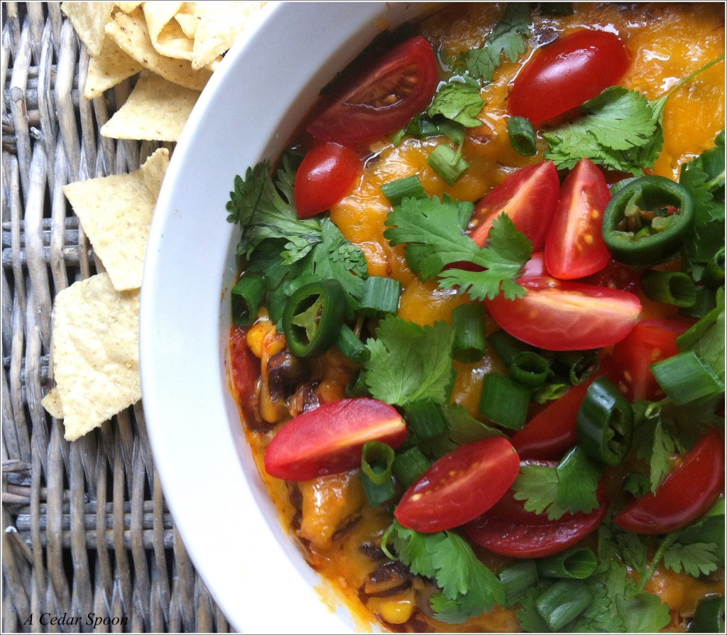 Baked Black Bean Dip