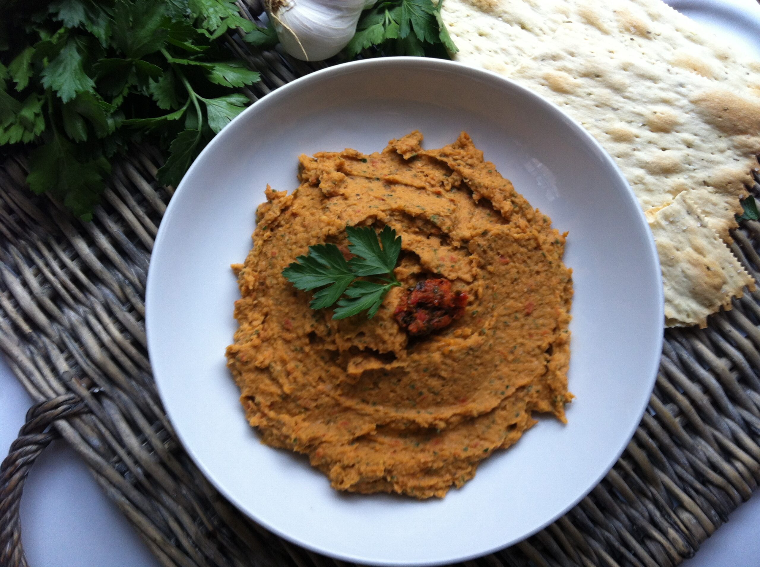 White Bean and Sun-dried Tomato Dip
