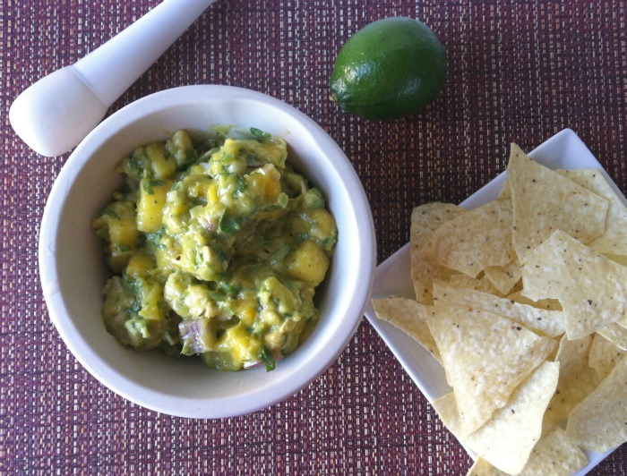 Pineapple Mango Guacamole