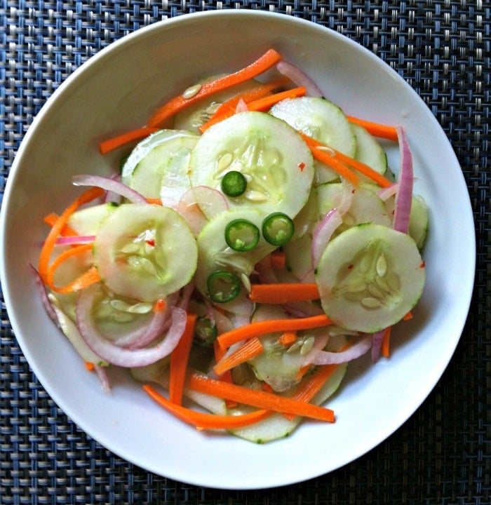 Asian Cucumber Salad