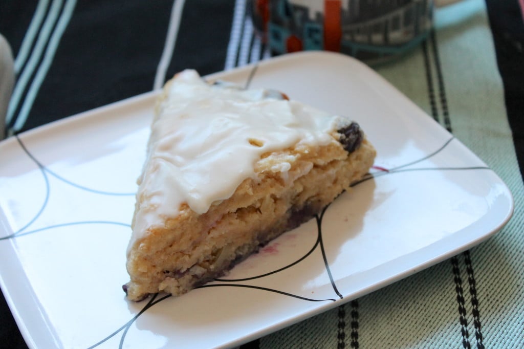Blueberry-Lemon Yogurt Scones