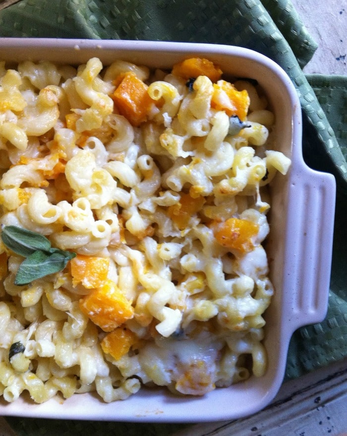Roasted Butternut Squash and Sage Mac & Cheese