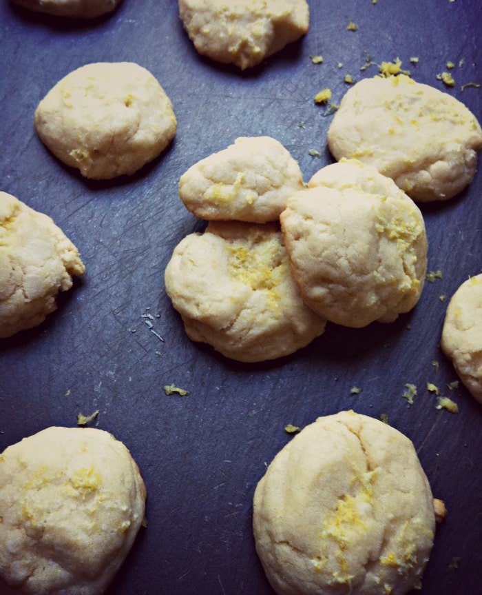 Lemon Glazed Cookies: Surprise Baby Shower For Liz!