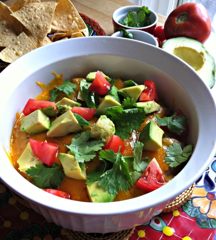Baked Avocado and Black Bean Dip + An Avocados from Mexico Giveaway