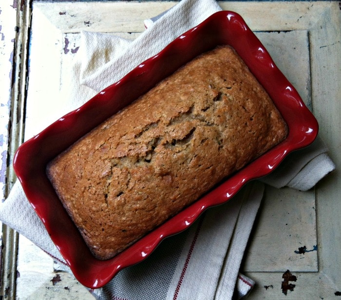 Zucchini Applesauce Bread