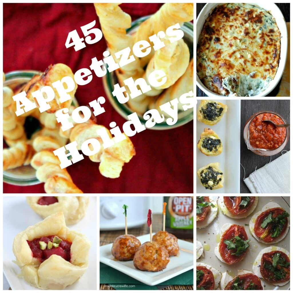 45 Appetizers for the Holidays