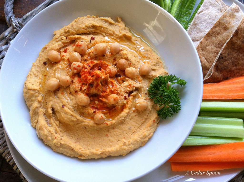 Spicy Hummus and An Edible Mosaic Cookbook Review