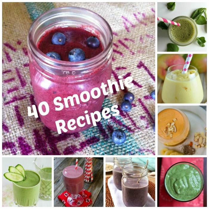 40 Delicious Smoothie Recipes