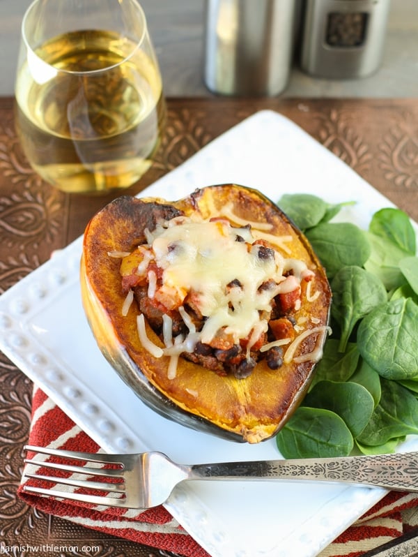 Mexican Stuffed Acorn Squash