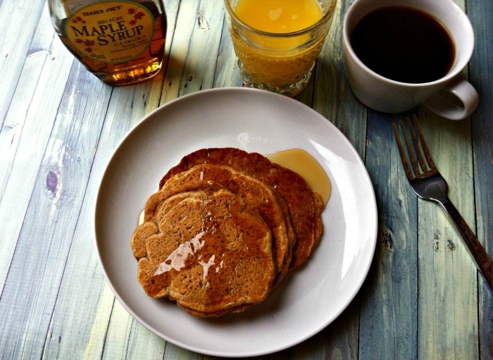 Sweet Potato Cinnamon Pancakes