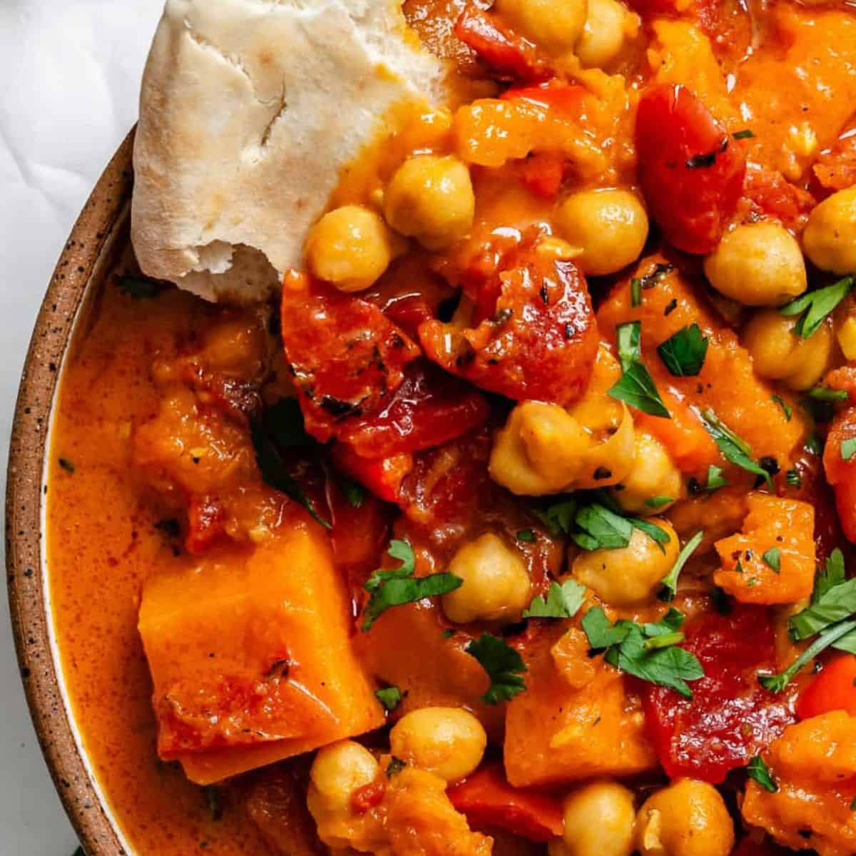 Butternut Squash Chickpea Curry