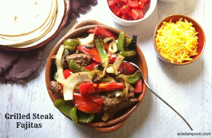 Grilled Steak Fajitas