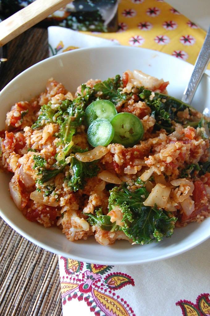 Spanish Cauliflower Rice