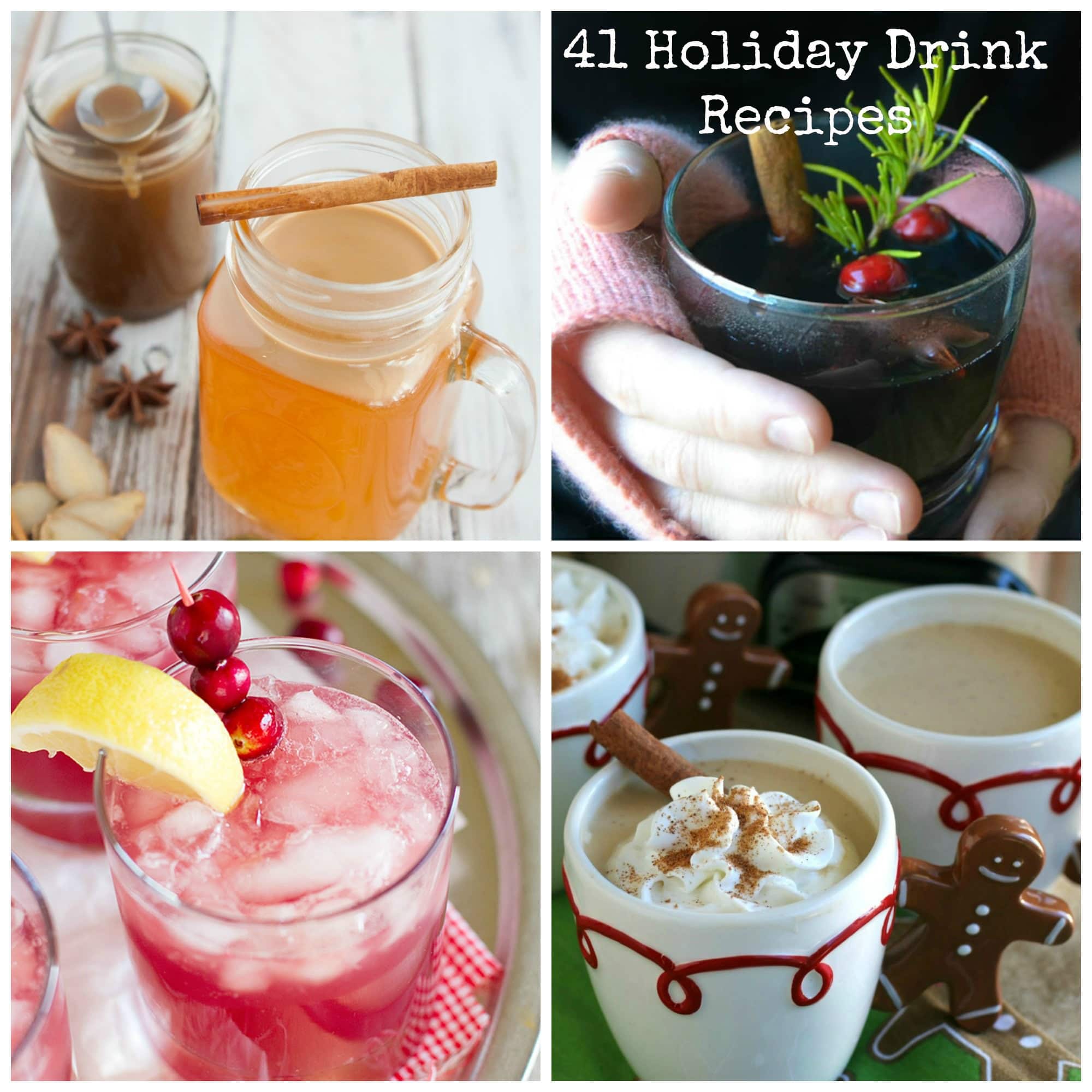 41 Holiday Drink Recipes