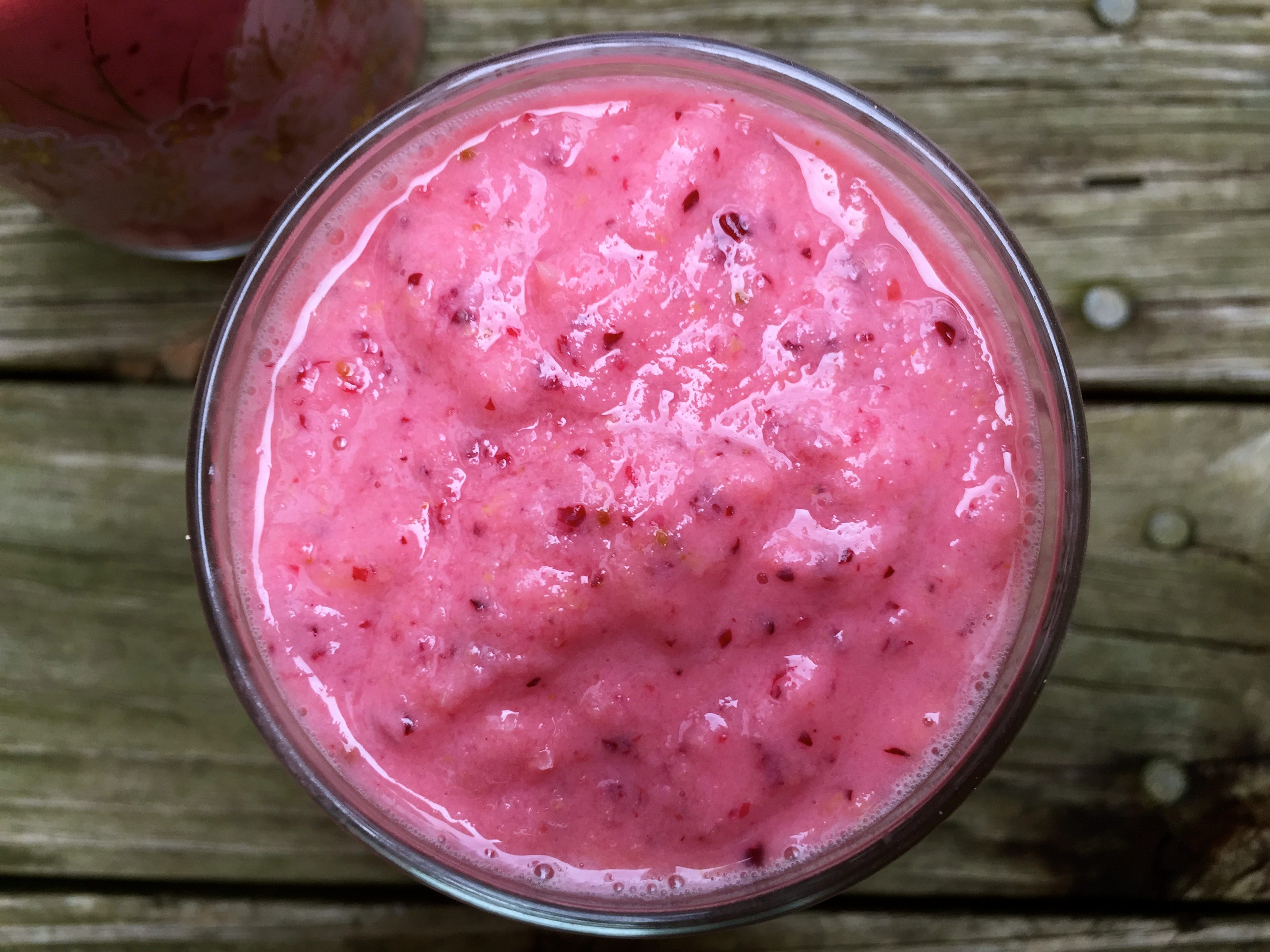 Cranberry Pear Orange Smoothie