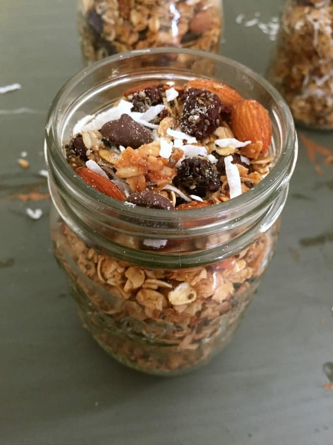 Dark Chocolate Cherry Almond Granola