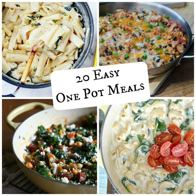 20 Easy One Pot Meals