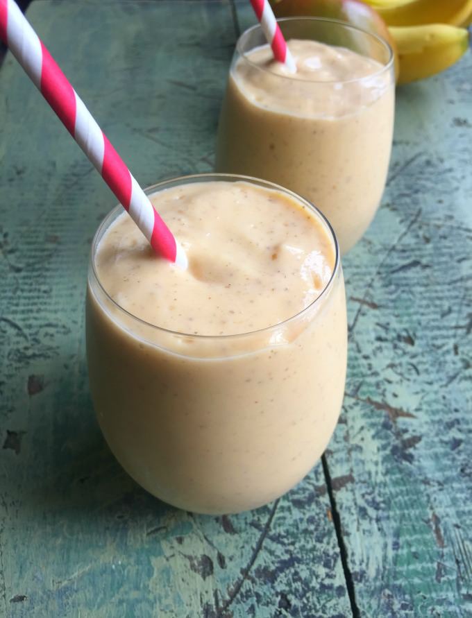 Tropical Yogurt Smoothie