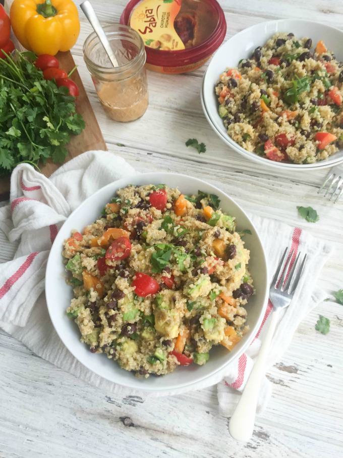 Southwestern Avocado Quinoa Salad