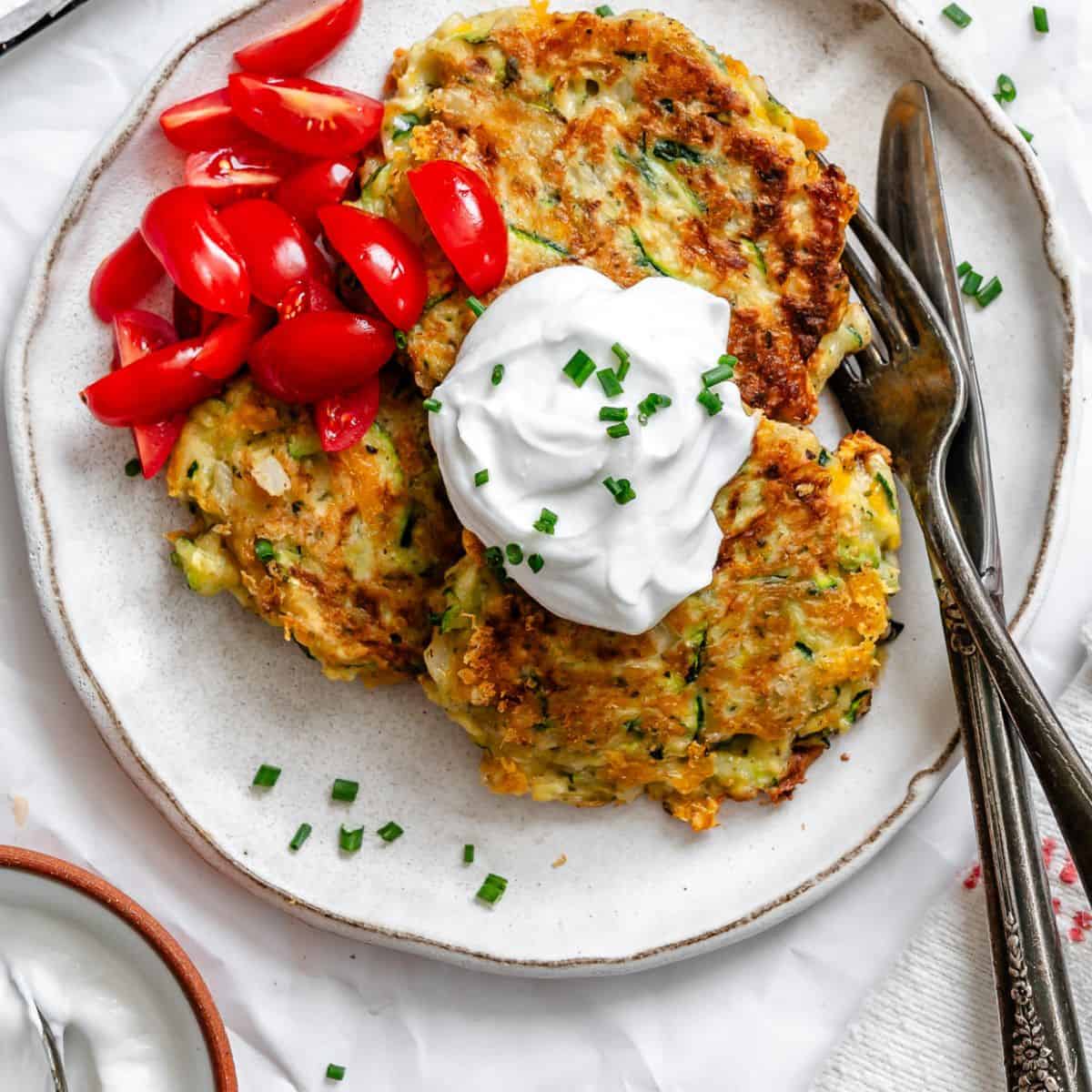 Easy Zucchini Fritters