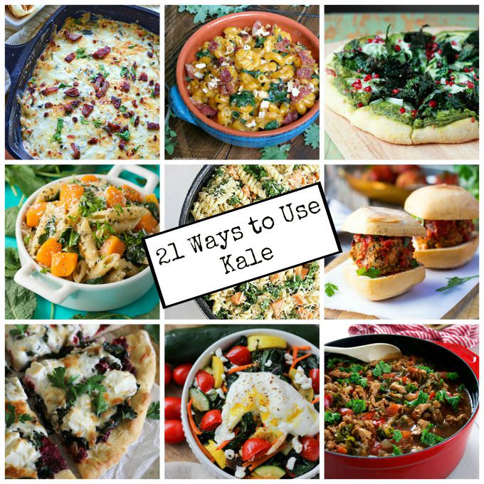21 Ways to Use Kale {Superfood Saturday}