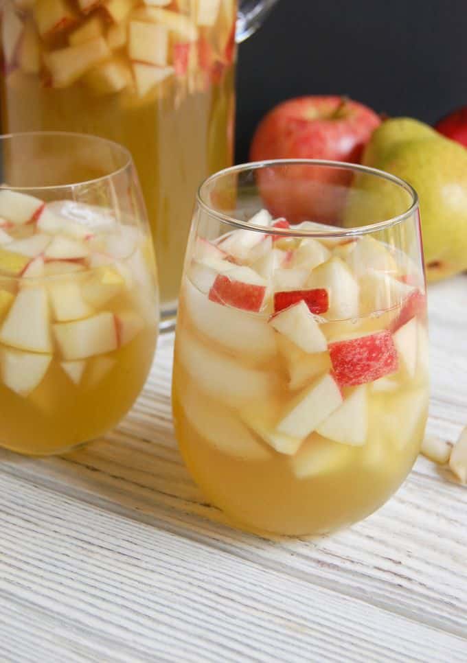 Sparkling Apple Pear Sangria