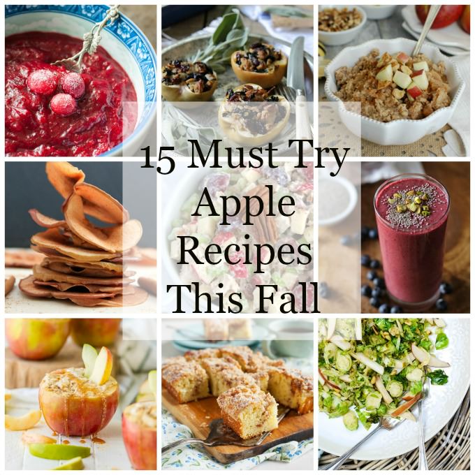 15 Must Try Apple Recipes This Fall