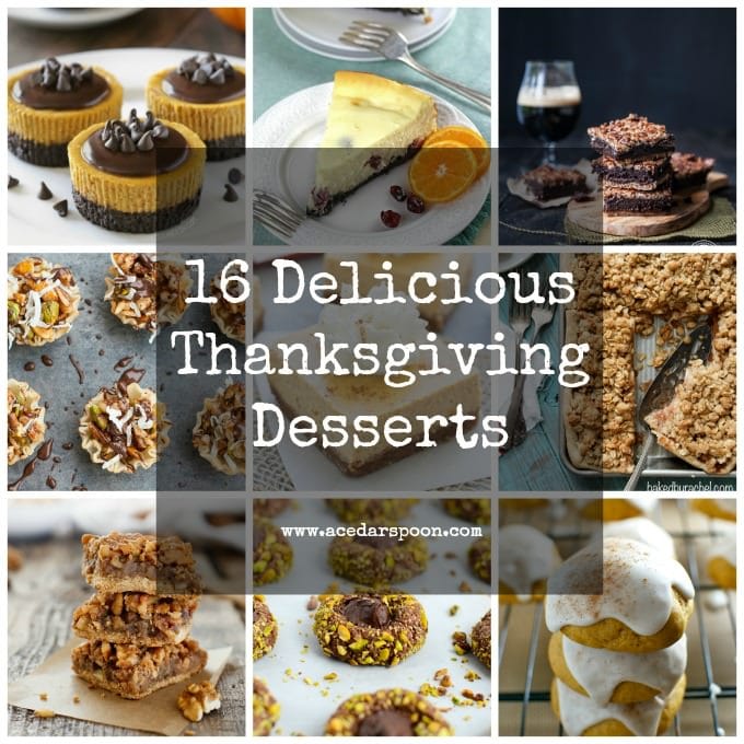 16 Delicious Thanksgiving Desserts