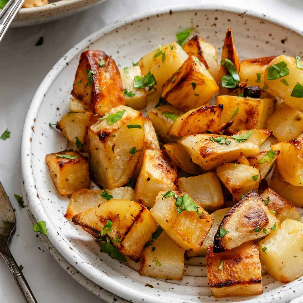 Lemon Cilantro Roasted Potatoes