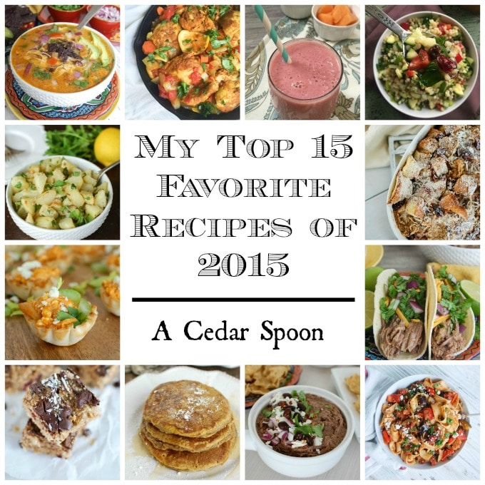 My Top 15 Favorite Recipes of 2015