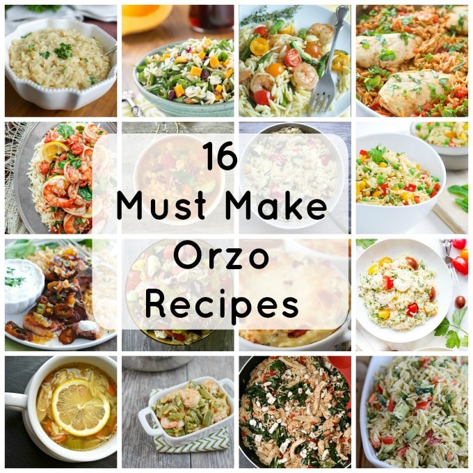 16 Must Make Orzo Recipes