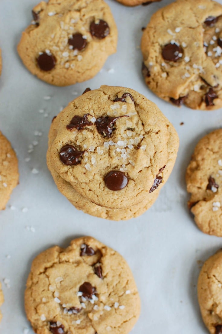 Sea Salt Chocolate Chip Cookies