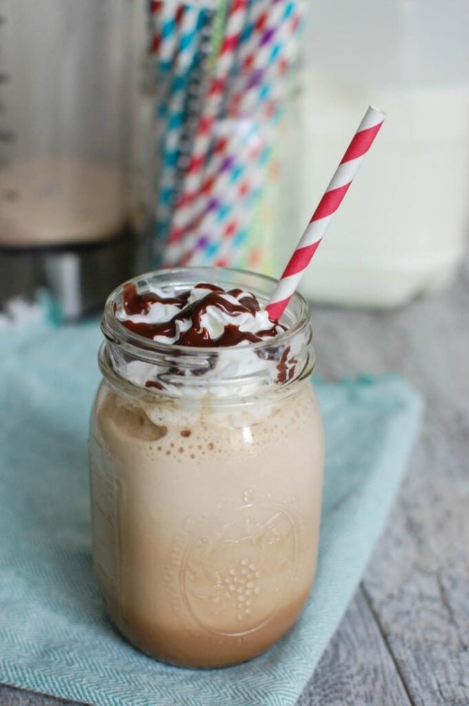 Easy Homemade Mocha Frappuccino