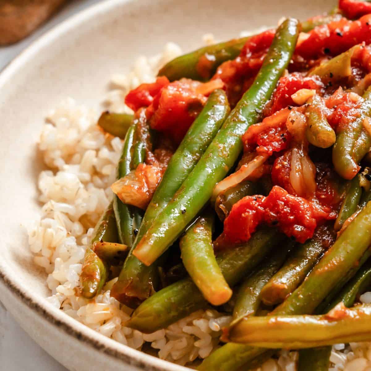 Lebanese Green Beans