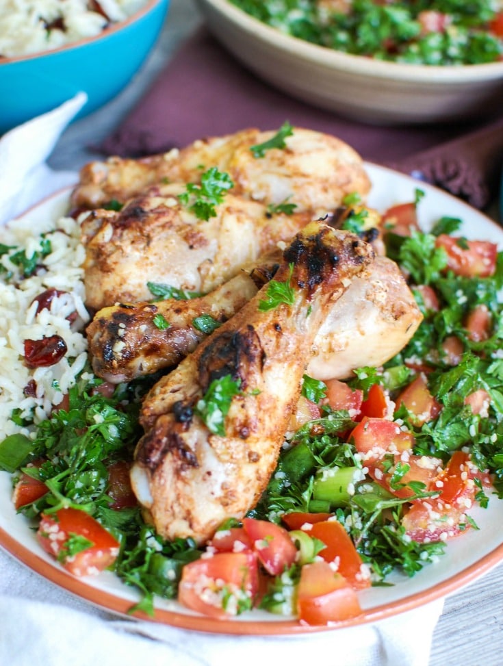 Mediterranean Chicken with Basmati Rice