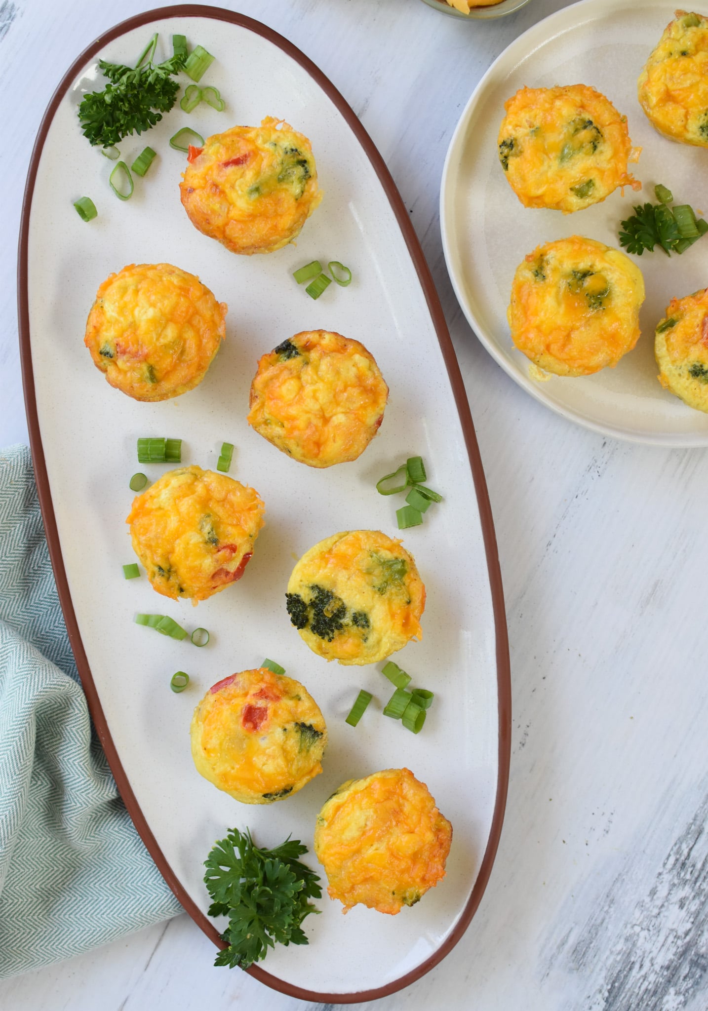 Broccoli Cheddar Cups