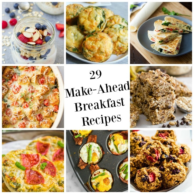 29 Make-Ahead Breakfast Recipes