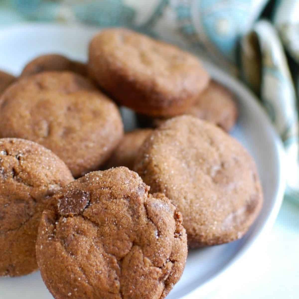 Double Ginger Molasses Cookies