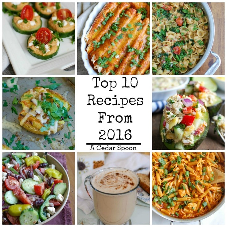 Top 10 Most Popular Recipes of 2016