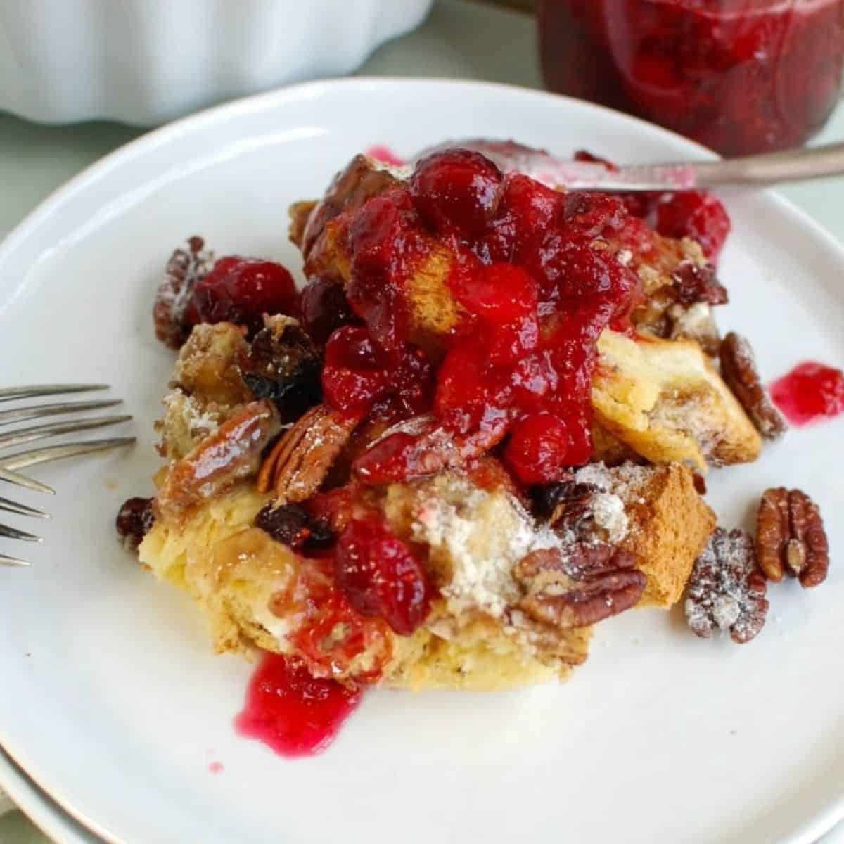 Overnight Gingerbread French Toast Casserole
