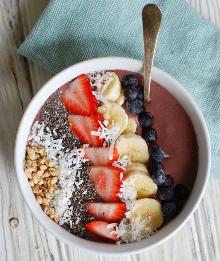 Chia Seeds Fruit Bowl