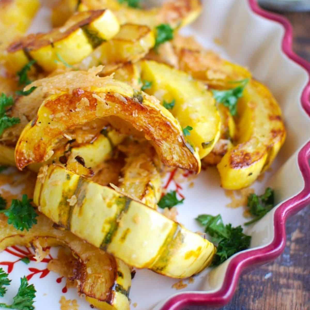Parmesan Delicata Squash