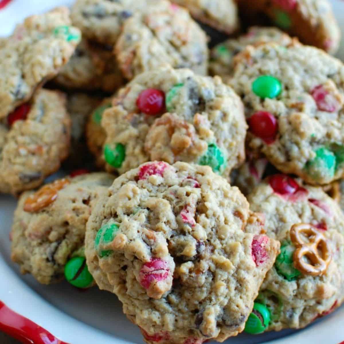 Peanut Butter Pretzel Chocolate Chip Cookies